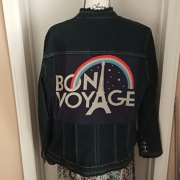Bon voyage jean jacket